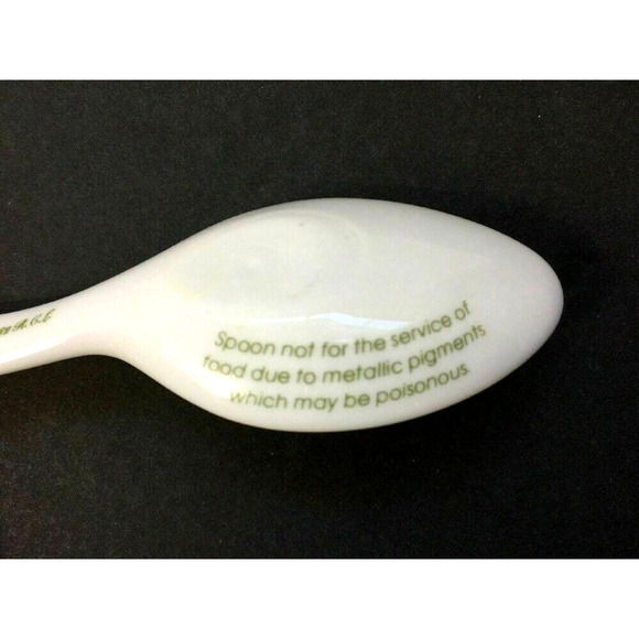 The Flowers of Spring Rose Collector Spoon Bone China Spoon Collection 1982 RGI - Picture 5 of 7
